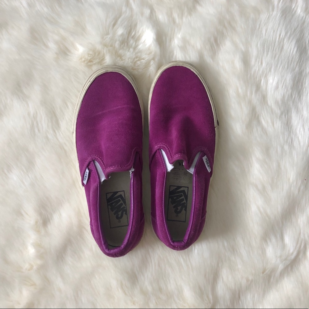 Vans slide ons